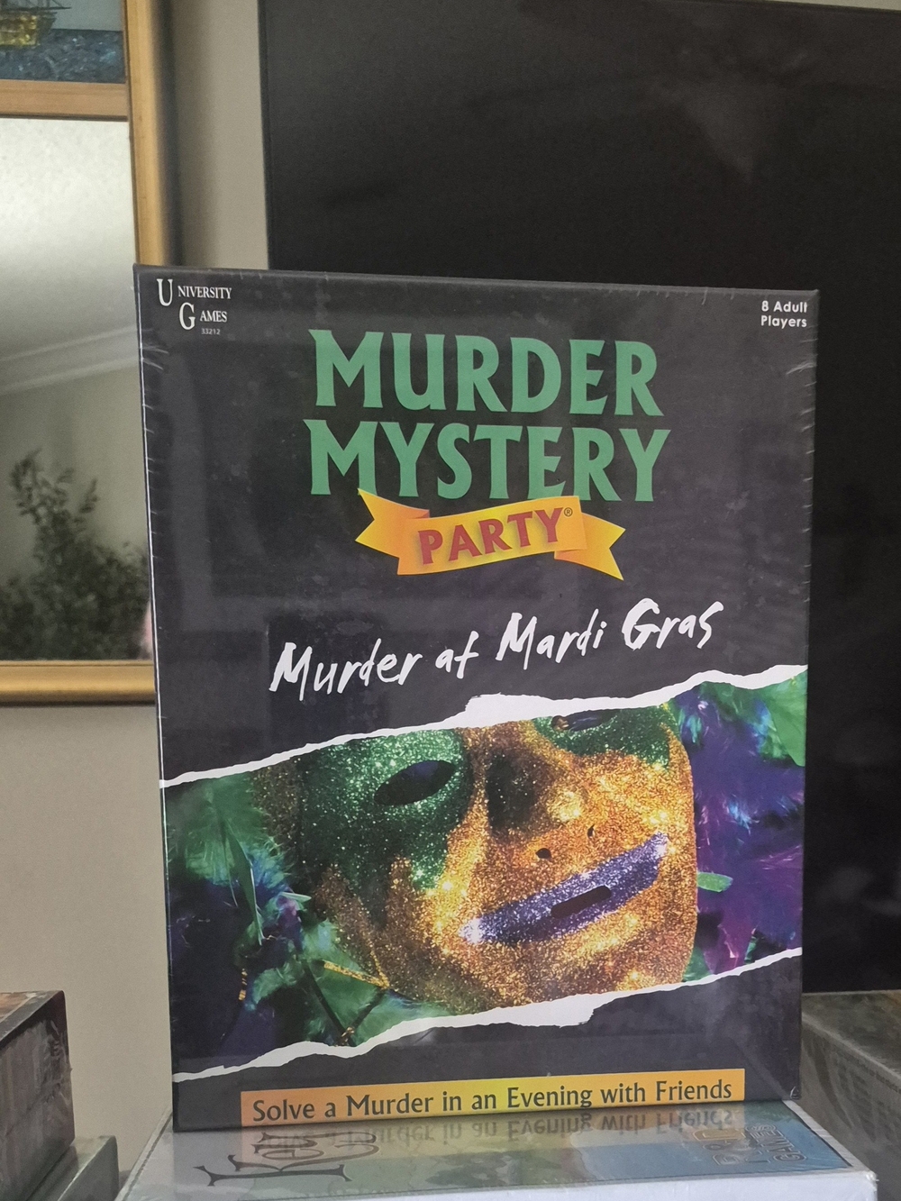 Murder Mystery Party: Murder at Mardi Gras Game - Black, Green, Purple, Gold